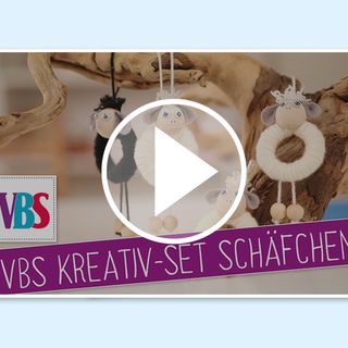 Bastel Video VBS Kreativ-Set &bdquo;Sch&auml;fchen&ldquo; 
