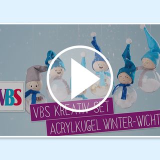 VBS Kreativ-Set &bdquo;Acrylkugel Winter-Wichtel&ldquo;
