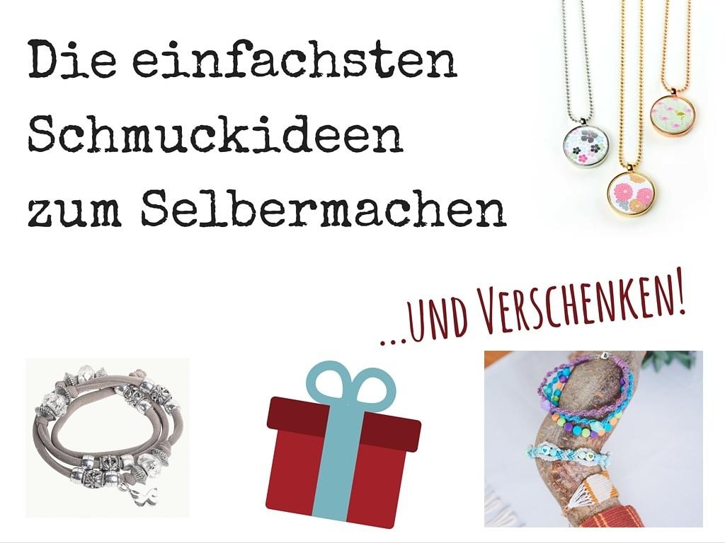 Einfache Ideen zum Selbermachen von Schmuck
