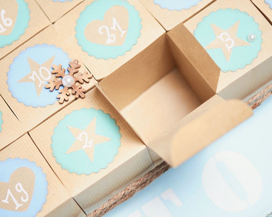 Tolle Ideen f&uuml;r einen selbstgebastelten Adventskalender